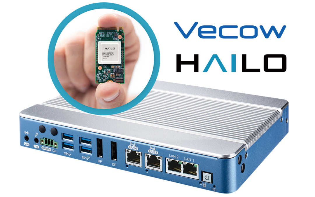 Vecow Partners with AI Chipmaker Hailo to Launch Next-generation Edge AI Solution