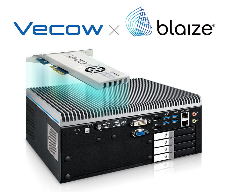 Vecow and Blaize® Team to Deliver Leading Workstation-grade Edge AI Computing Solution