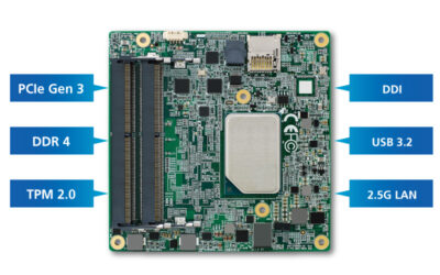 Vecow Launches Computer-on-Module Based on COM Express Compact Form Factor