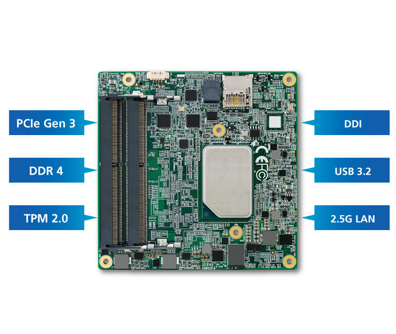 Vecow Launches Computer-on-Module Based on COM Express Compact Form Factor